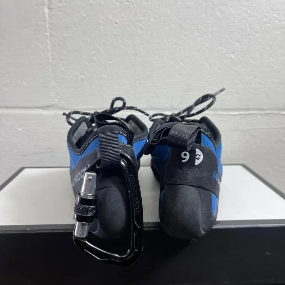 Mad Rock Nomad Blue Black Climbing Shoes Lace up Men's 9‎ US/8 UK